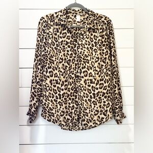 H & M animal print shirt